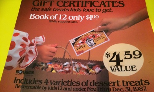 fast food halloween coupon books